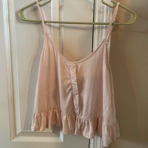 Tillys light pink tank top